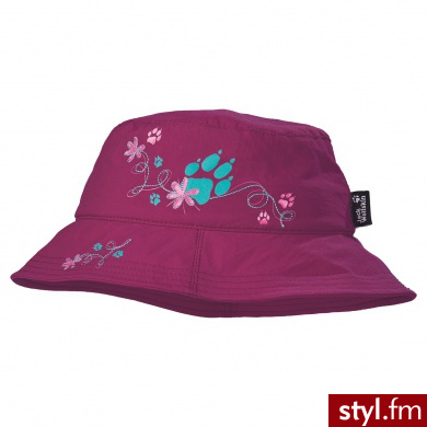 Jack Wolfskin Girls Kapelusz Supplex Hat raspberry - Nakrycia głowy Dodatki Moda