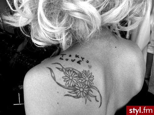 Lady GaGa's Tattoos - Tatuaże