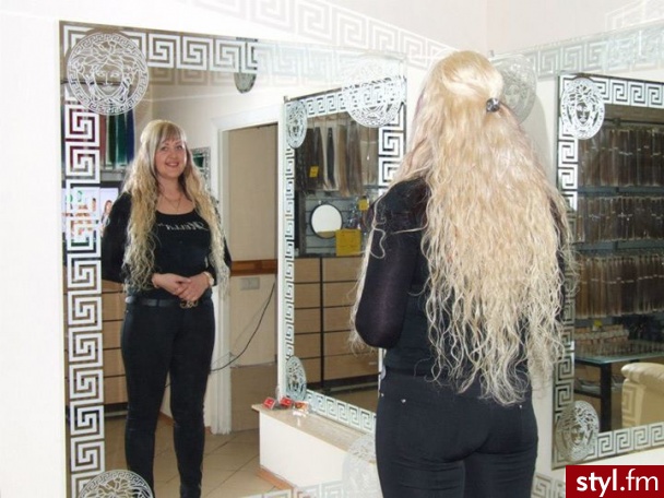 Blond Rozpuszczone Kręcone Na co dzień Długie Fryzury