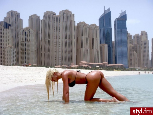 Jelena Karleusa - Na plażę Bielizna Moda
