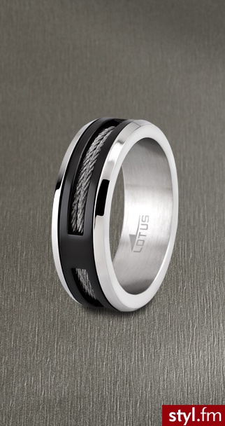 Obrączka męska Lotus Man LS1437-3_124 - Pierścionki Biżuteria Moda