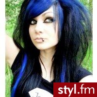 EMO Alternatywne Średnie Fryzury