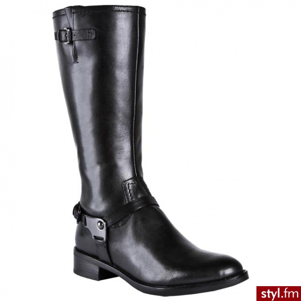 ECCO kozaki Hobart 25MM 31039301001 - Kozaki Buty Moda