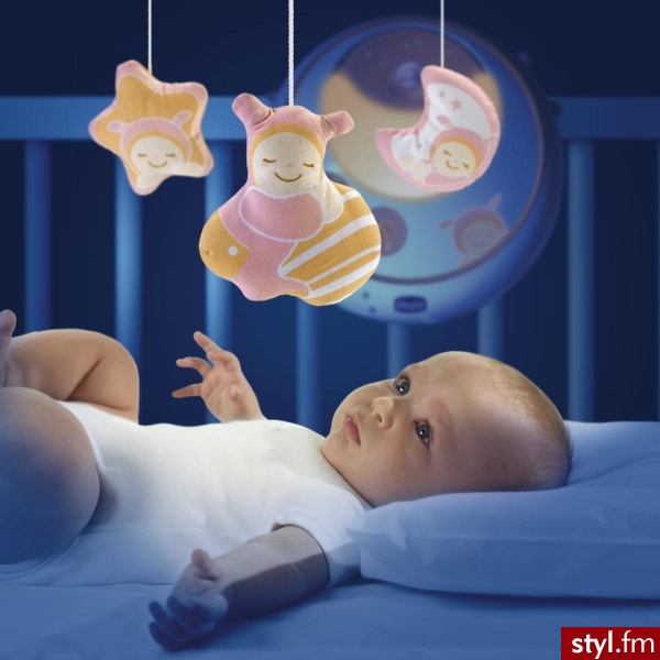 Chicco KARUzELA MAGIC STARS RÓŻOWA - Dziecko