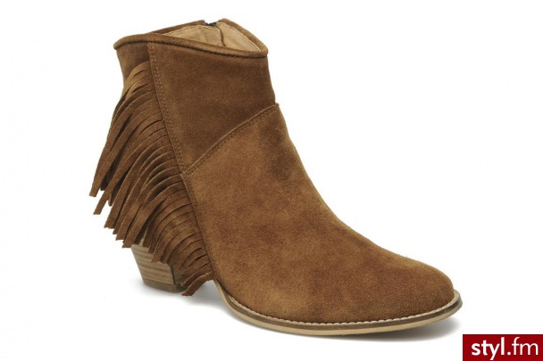 Addict-Initial Półbuty i botki Amalia (Brązowy) - Botki Buty Moda
