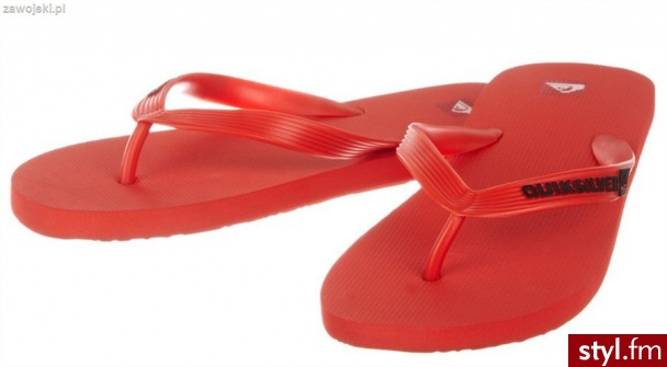 QUIKSILVER Japonki Klapki Basen MOLOKAI OOBS - Klapki Buty Moda