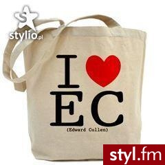 I <3 Edward Cullen. - Pozostałe Torebki Moda