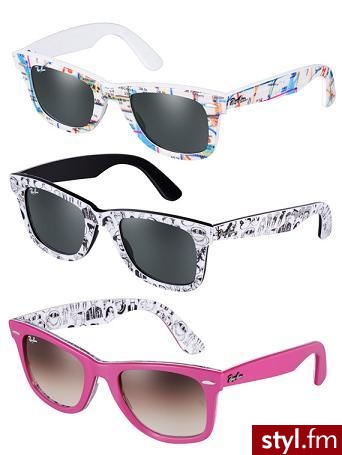 Kolekcja okularów Ray-Ban - Rare Prints. Kolekcja okularów Ray-Ban - Rare Prints - Nakrycia głowy Dodatki Moda
