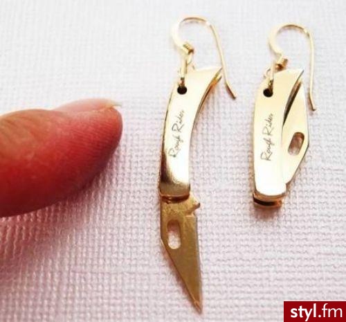 Kolczyki Biżuteria Moda