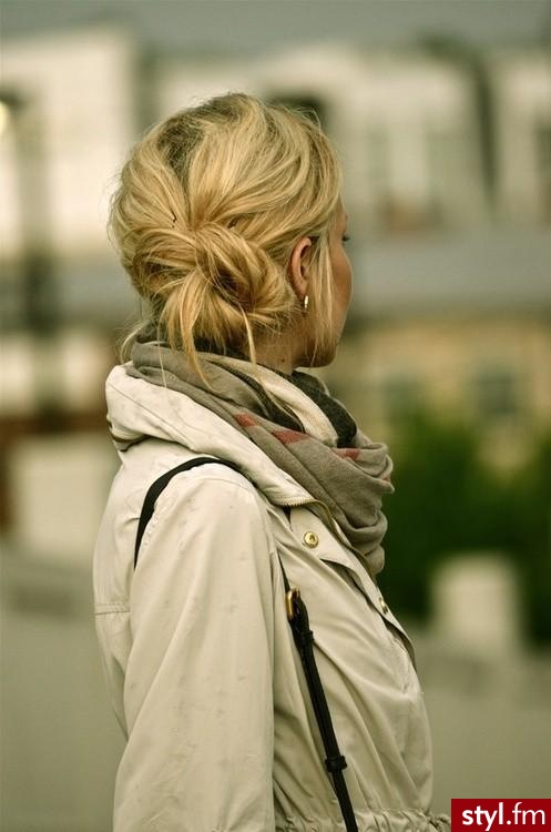 Blond Upięcie Proste Na co dzień Długie Fryzury