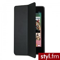 PURO Etui Nexus 7 Zeta Slim czarne (GNEXUS7ZETASBLK) - Portfele i etui Dodatki Moda