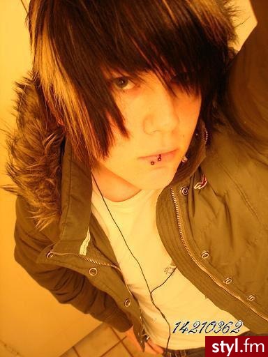 EMO Alternatywne Średnie Fryzury