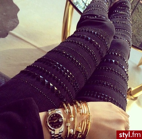 Leginsy Spodnie Moda