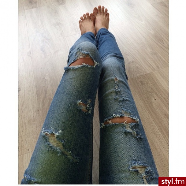 Jeansy Spodnie Moda