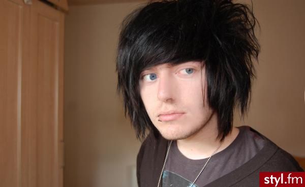 EMO Alternatywne Średnie Fryzury