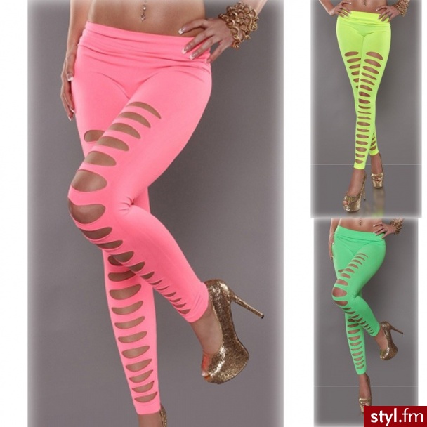 Leginsy Spodnie Moda