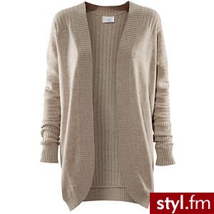 H&M Cardigan beige - Polyvore. Pobrano ze strony: http://www.polyvore.com/cardigan_beige/thing?id=23006830 - Pozostałe Ciuchy Moda