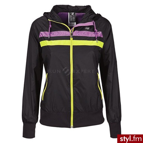 NEW BALANCE DAMSKA KURTKA DO BIEGANIA WAJ2108BK - Kurtki Okrycia Moda