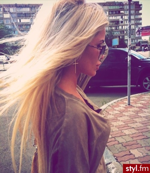 Blond Rozpuszczone Proste Na co dzień Długie Fryzury