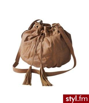 Faux leather pouch bag - Light caramel - Promod. Pobrano ze strony: http://www.promod.eu/accessories/bags/faux-leather-pouch-bag-light-caramel-R2290180683.html - Pozostałe Torebki Moda