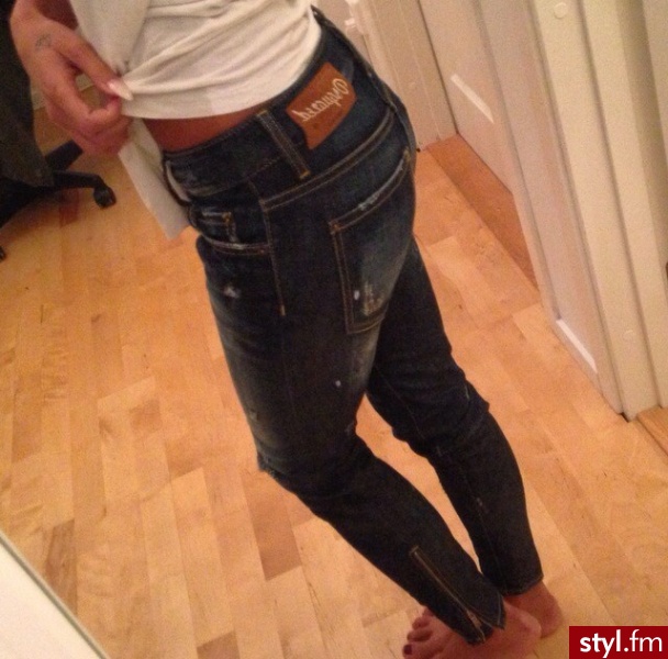 Jeansy Spodnie Moda