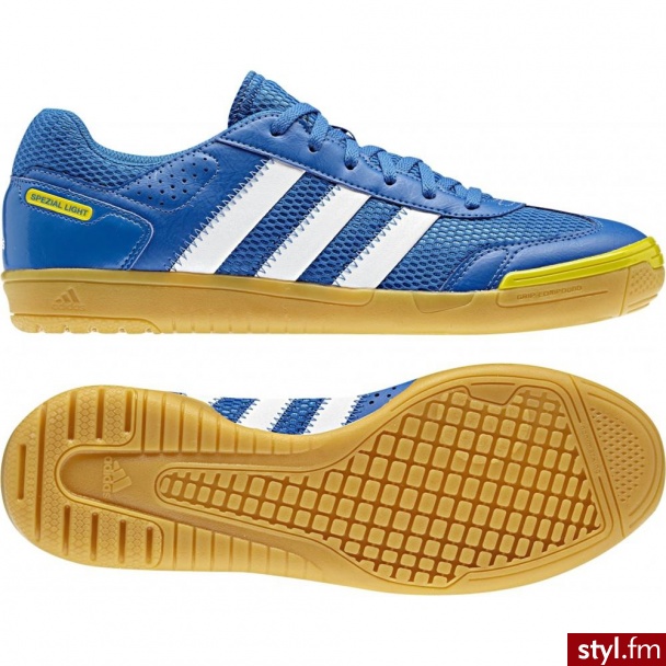 Adidas Buty halowe Spezial Light G64338 (G64338-402/3) Odcienie niebieskiego Sportowe - Sportowe Buty Moda