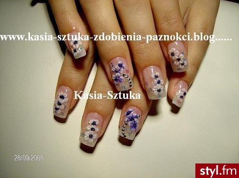 To nie jest moje wykonanie... znalezione w internecie :)) - Paznokcie