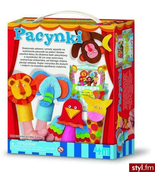 4M Zrob To Sam Pacynki 4575 - Dziecko