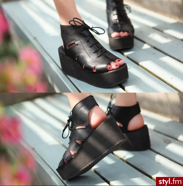 Sandały Buty Moda