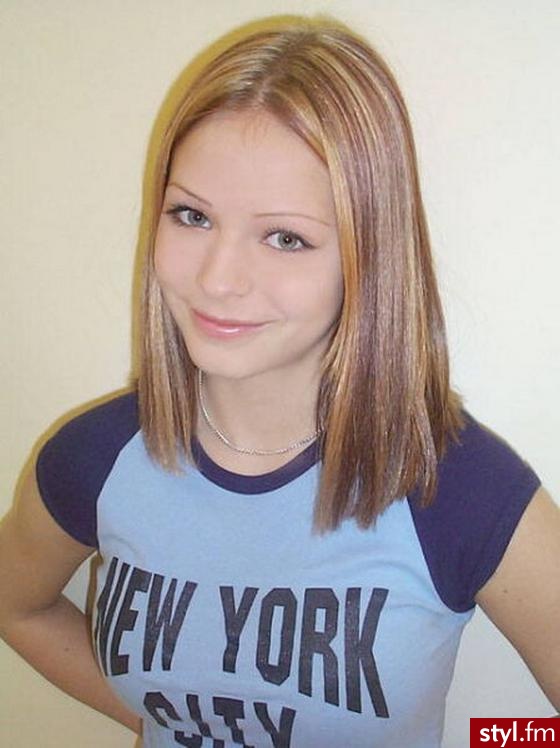 Średnie Fryzury