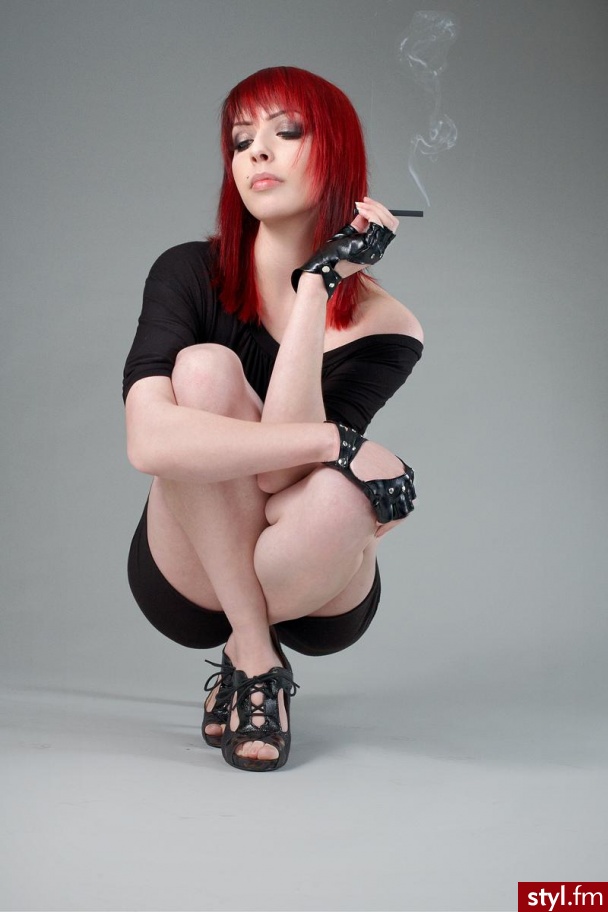 Średnie Fryzury