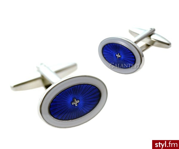 Galante Spinki do mankietów Promieniste SD-1518 - Opaski i spinki Dodatki Moda