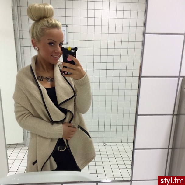 Blond Kok Proste Na co dzień Długie Fryzury