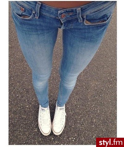 Jeansy Spodnie Moda