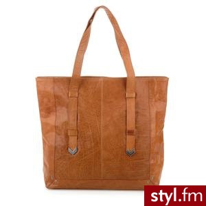 MAANII BY ADAX TOREBKA SKÓRZANA MIODOWA (647760) - Torebki na co dzień Torebki Moda