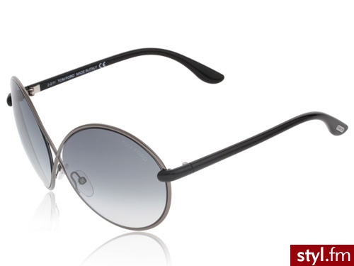 TOM FORD okulary przeciwsłoneczne TF 0159 08B BEATRIX - Okulary Dodatki Moda