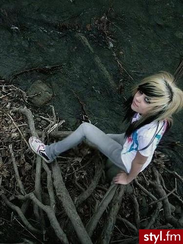 EMO Alternatywne Średnie Fryzury