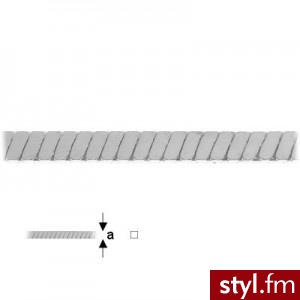 H-SNAKE 030 DC4L - Łańcuszki Biżuteria Moda