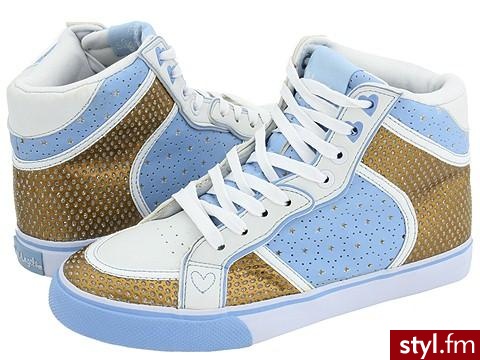 draven glitter hi top - Pozostałe Buty Moda