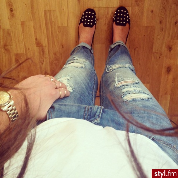 Jeansy Spodnie Moda