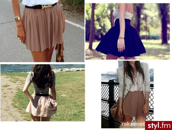 Krótkie Spódnice Moda