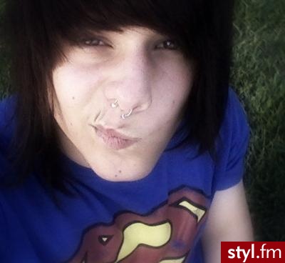 EMO Alternatywne Średnie Fryzury