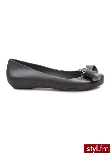 szary Baleriny MEL pop II - Balerinki Buty Moda