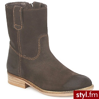 Hip BUTY DIRAN Brown - Kozaki Buty Moda