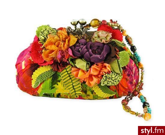Mary Frances stworzyła tę wspaniałą torebeczkę i nazwała 'Świetlik' - 158$ - Pozostałe Torebki Moda