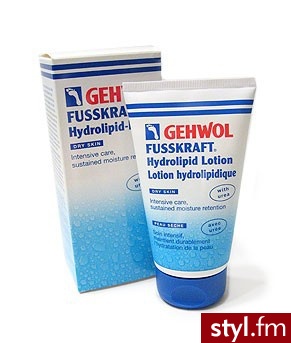 GEHWOL FUSSKRAFT HYDROLIPID LOTION emulsja do stóp i nóg intensywna pielęgnacja z ceramidami 150 ml - Emu Buty Moda