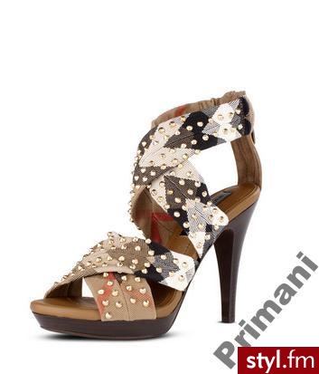 KOTURNY BURBERRY - Pozostałe Buty Moda