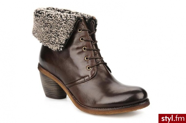 Bocage PÓŁBUTY I BOTKI NAGALO BY BOCAGE (Brązowy) - Botki Buty Moda