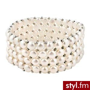 Amazon.com: Natural Freshwater Flat Coin Pearl Sterling Silver 4 Row Bracelet: Jewels Lovers: Jewelry. Pobrano ze strony: http://www.amazon.com/Natural-Freshwater-Sterling-Silver-Bracelet/dp/B000ZHB3OK%3FSubscriptionId%3D1MQJCQXEVKVW34M2GZ82%26tag%3Dutvee - Pozostałe Dodatki Moda