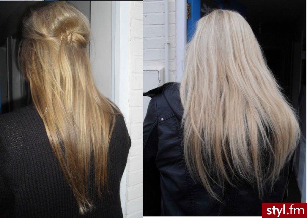 Blond Rozpuszczone Proste Na co dzień Długie Fryzury